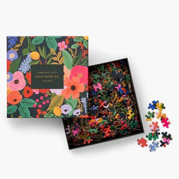 Rifle Paper Co. Jigsaw Puzzle 500 Piece - Garden Party - Picture 3 of 8